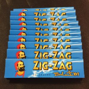 Zig Zag King Size Blue Slim Papers
