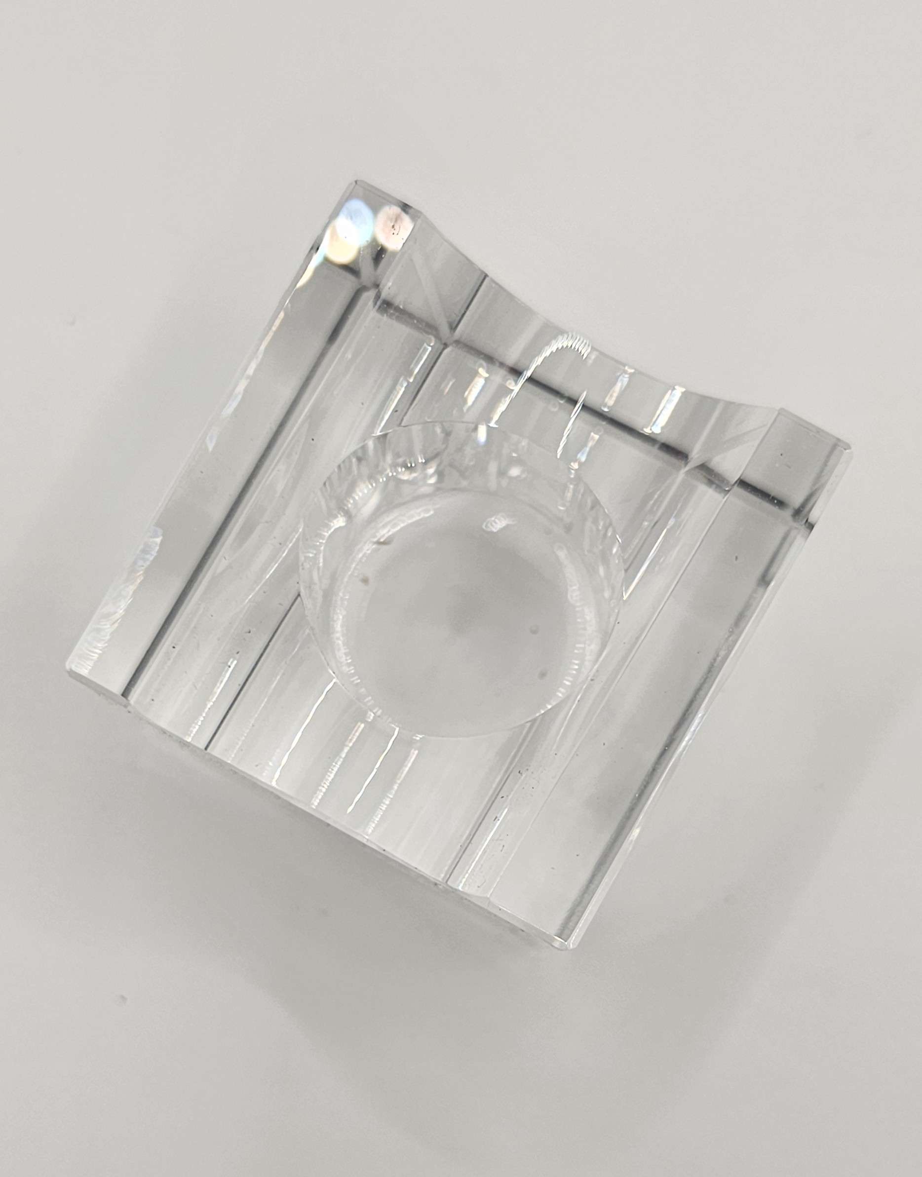 Crystal Cube Cigar Holder - Image 2